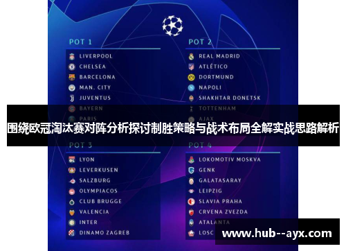围绕欧冠淘汰赛对阵分析探讨制胜策略与战术布局全解实战思路解析